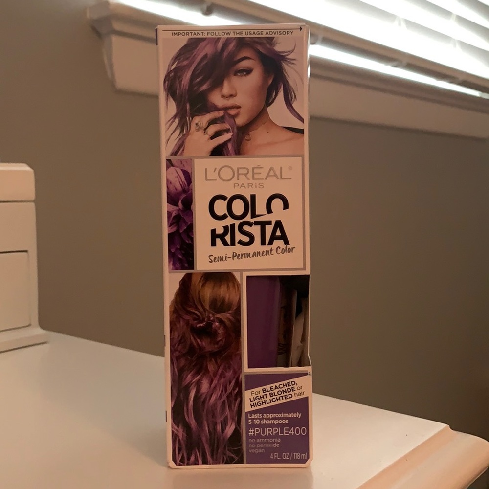 L’Oréal Colorista Semi-Permanent Purple Color